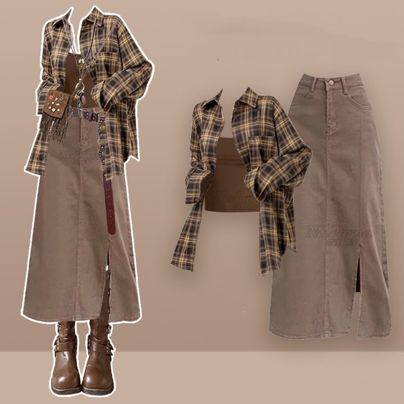 Winter Clothing Korean - Setelan 3 potong Wanita Musim Panas