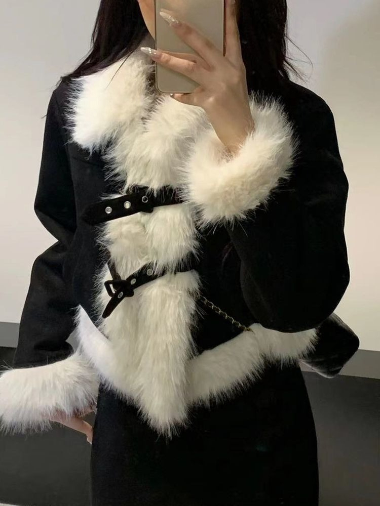 Winter Clothing Women Sale - Setelan Hangat Desain Vintage Gaya Korea