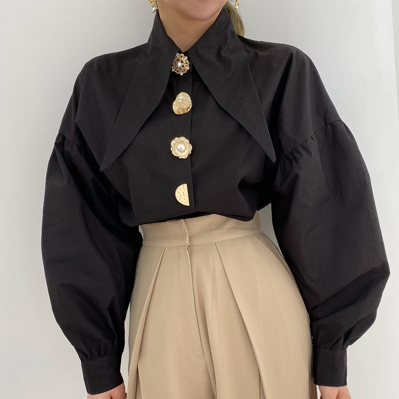 Y2K Winter Clothing - Atasan lengan panjang Korea untuk wanita,