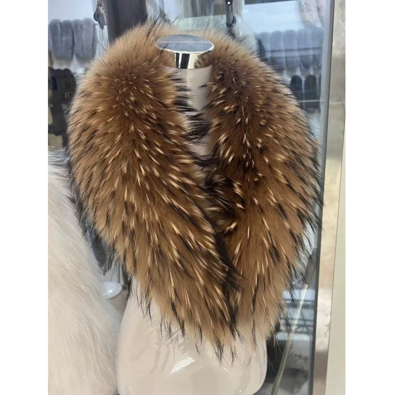 Winter Clothing Women Sale - Kerah Bulu Rakun Wanita Musim Dingin