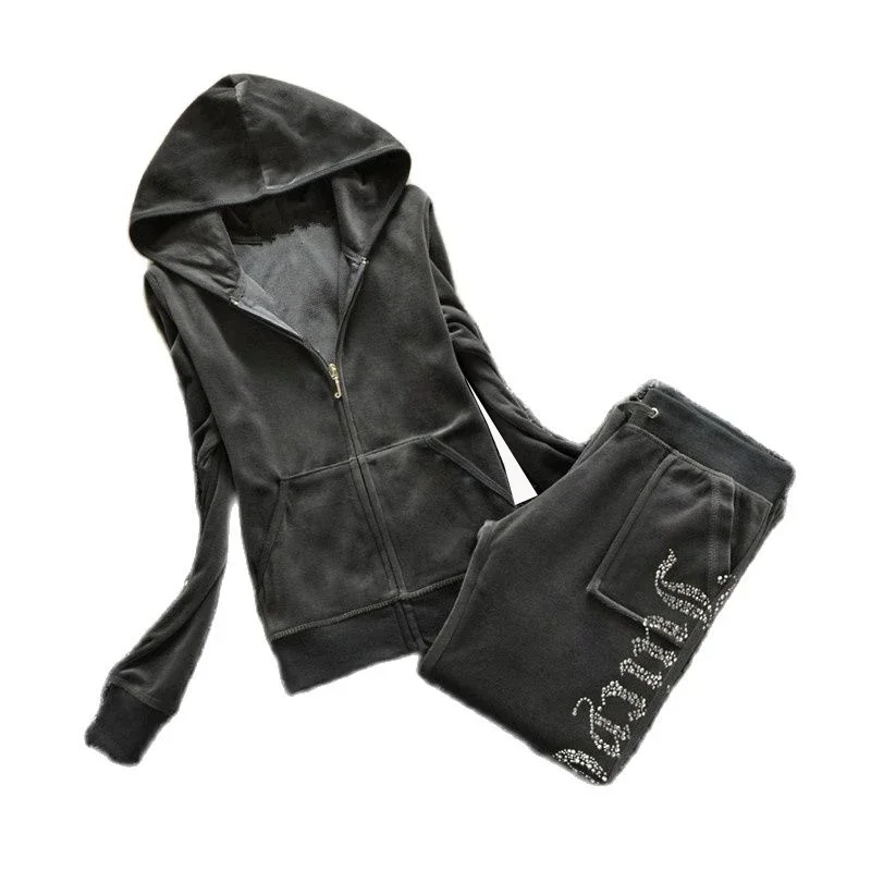 Y2K Winter Clothing - Setelan Olahraga Wanita Y2k Musim Semi/Musim