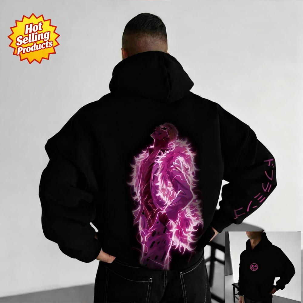 Hoodie One Piece Donquixote Do - Y2K Winter Clothing ulasan dan harga
