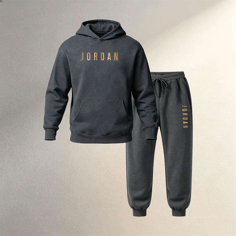 Pakaian Pria 2 Potong Hoodie P - Winter Clothing Fashion ulasan dan harga