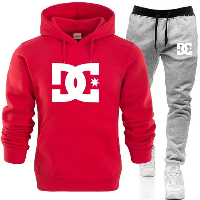 Set Hoodie Pullover dan Celana - Winter Clothing Fashion ulasan dan harga