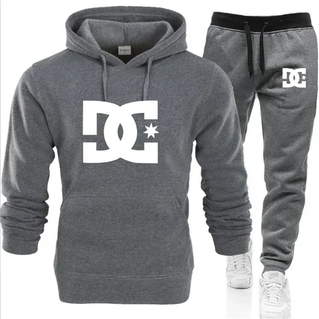 Set Hoodie Pullover dan Celana - Winter Clothing Fashion ulasan dan harga