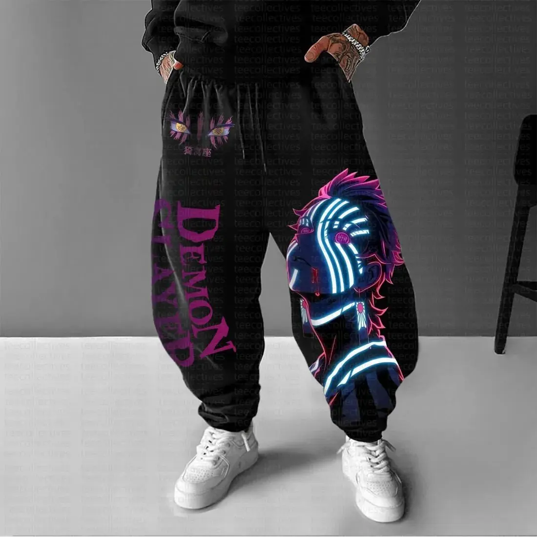 Celana Anime Demon Slayer Akaz - Y2K Winter Clothing ulasan dan harga