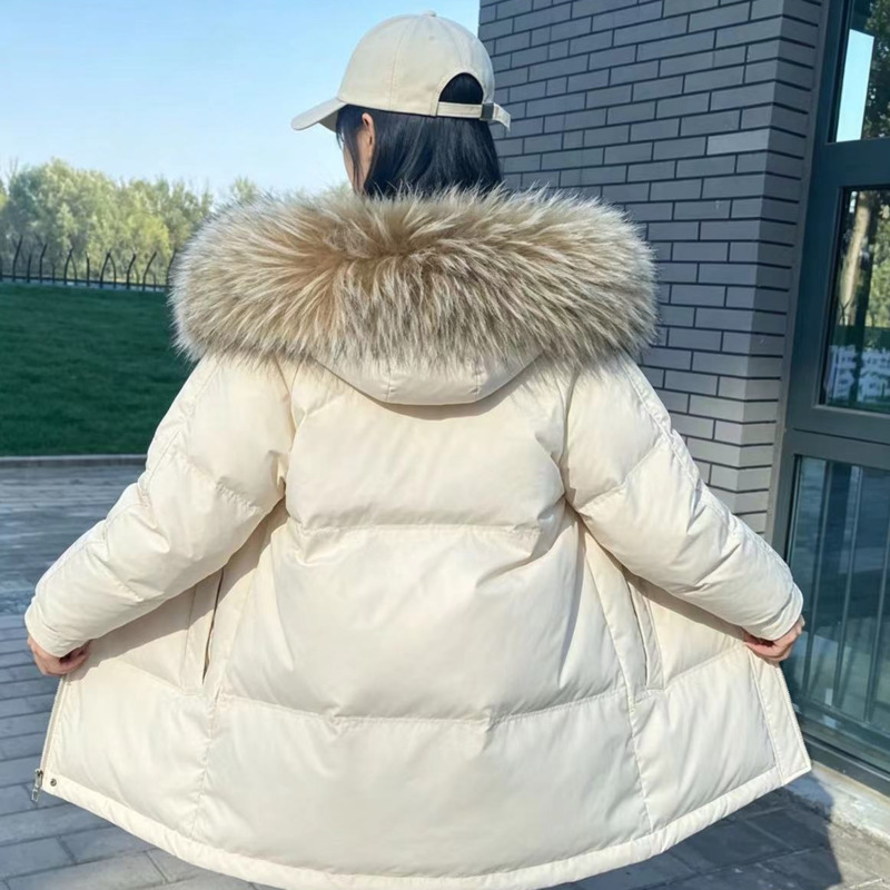 Kerah Bulu Rakun Untuk Jaket W - Winter Clothing Women Sale ulasan dan harga