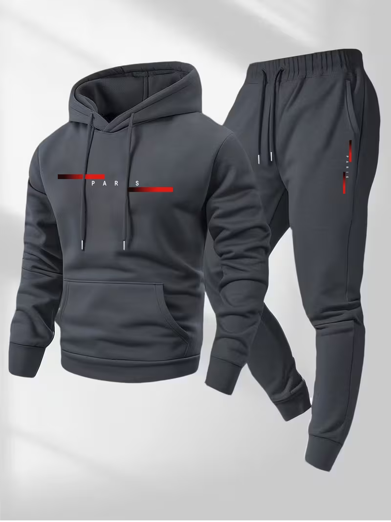 Set Hoodie dan Celana Thermal  - Winter Clothing Fashion ulasan dan harga