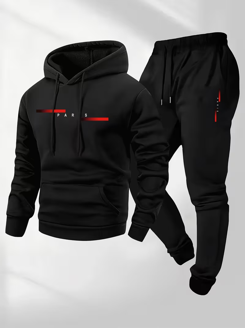 Set Hoodie dan Celana Thermal  - Winter Clothing Fashion ulasan dan harga