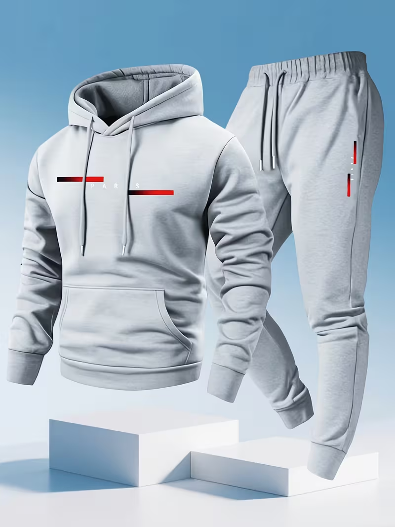 Set Hoodie dan Celana Thermal  - Winter Clothing Fashion ulasan dan harga