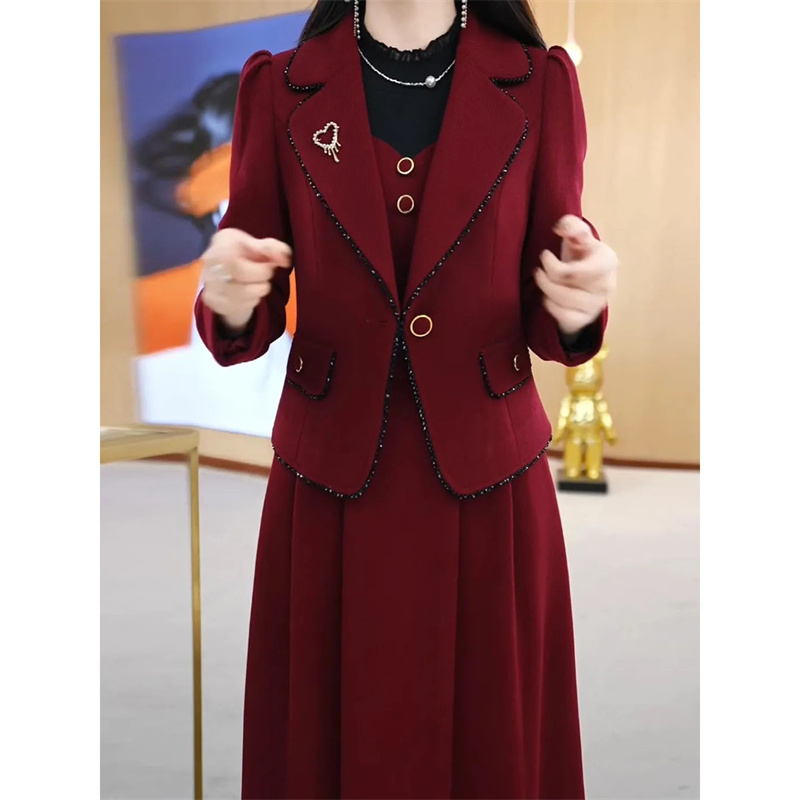 Gaun Jaket Setelan Kelas Atas  - Winter Clothing Women Sale ulasan dan harga