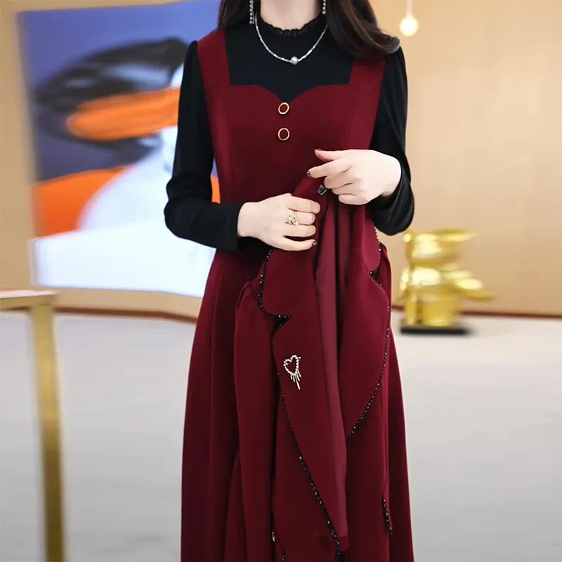 Gaun Jaket Setelan Kelas Atas  - Winter Clothing Women Sale ulasan dan harga