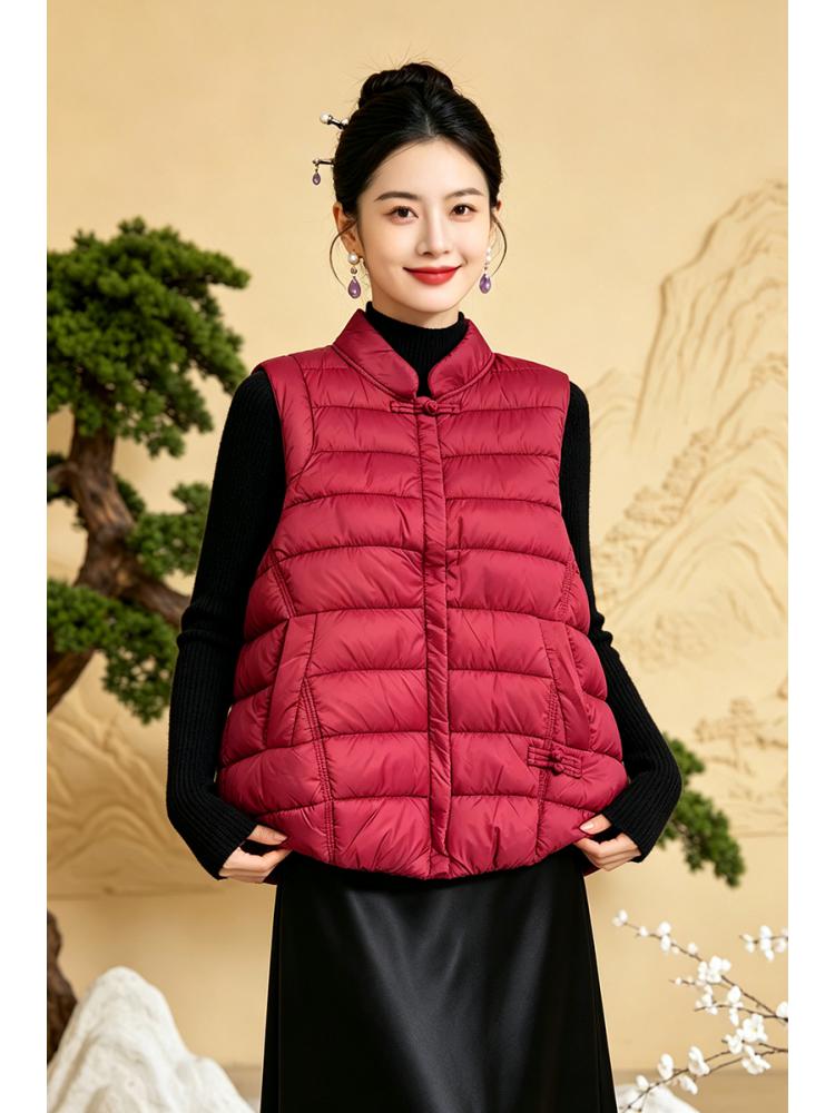 Rompi hangat gaya Cina untuk w - Winter Clothing Women Sale ulasan dan harga