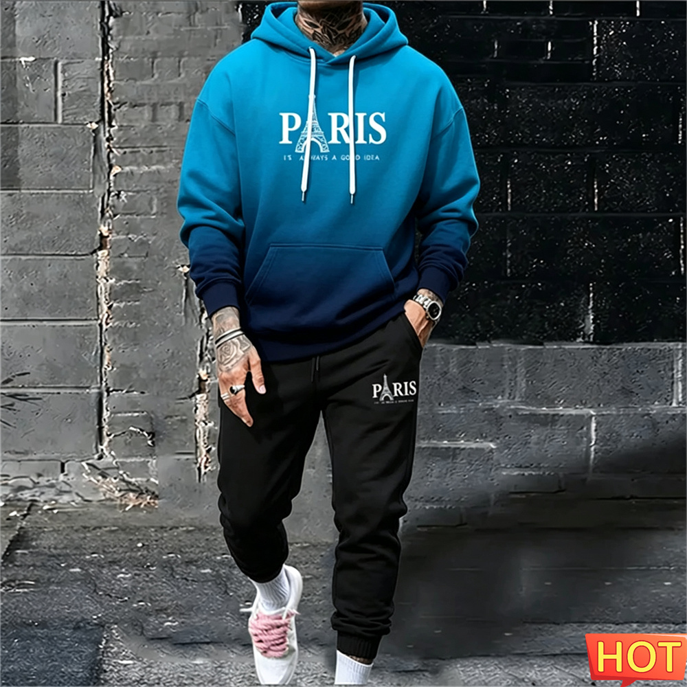 Set Hoodie Pria Musim Gugur/Di - Y2K Winter Clothing ulasan dan harga