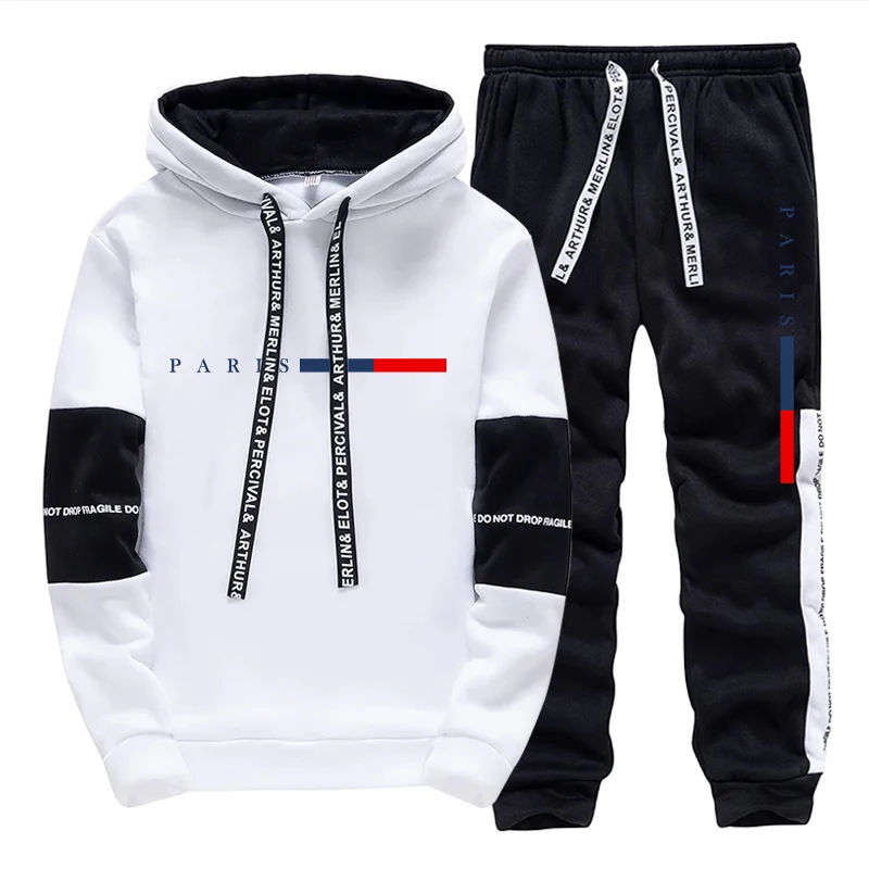 Setelan Pria/Hoodie/Celana Par - Winter Clothing Fashion ulasan dan harga