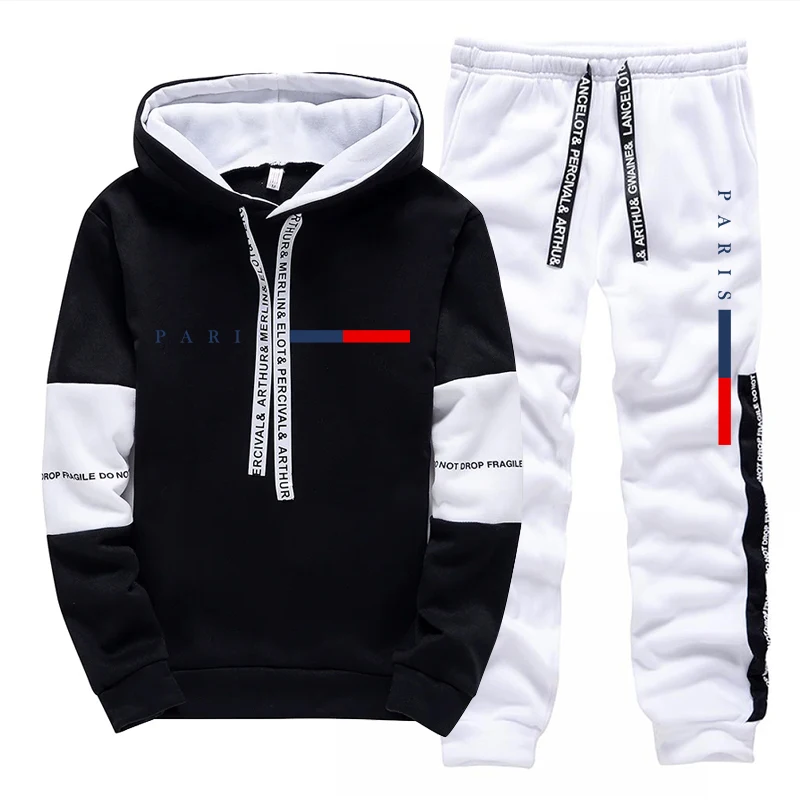 Setelan Pria/Hoodie/Celana Par - Winter Clothing Fashion ulasan dan harga